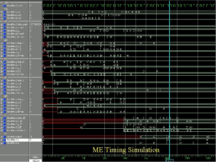 ME Timing Simulation 
