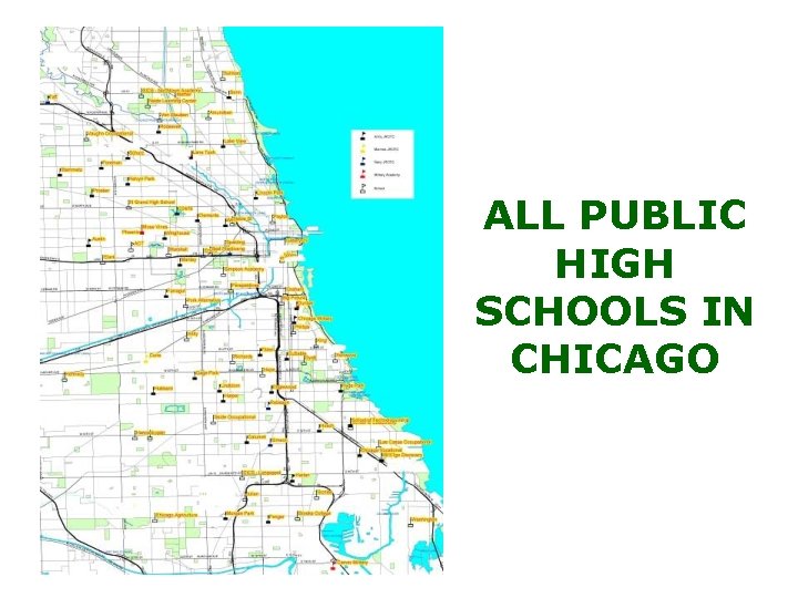 ALL PUBLIC HIGH SCHOOLS IN CHICAGO 