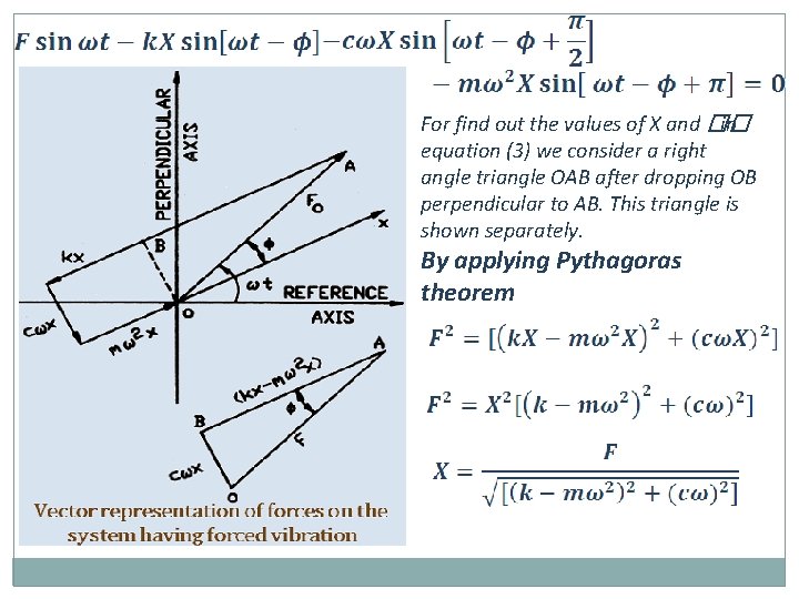 For find out the values of X and �� in equation (3) we consider