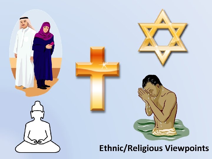 Ethnic/Religious Viewpoints 