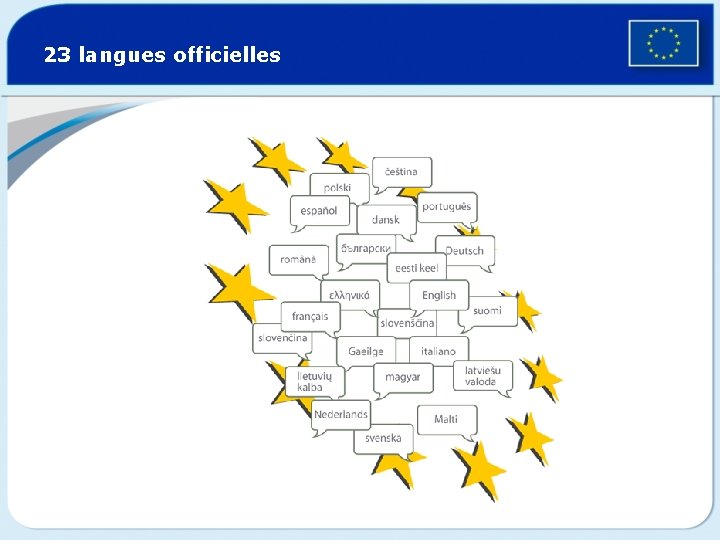 23 langues officielles 