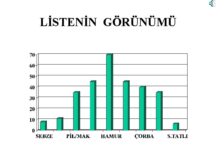 LİSTENİN GÖRÜNÜMÜ 