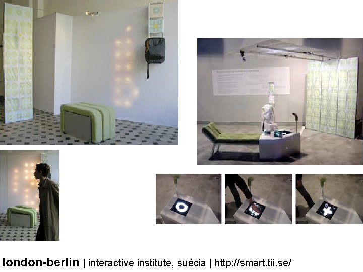 london-berlin | interactive institute, suécia | http: //smart. tii. se/ 