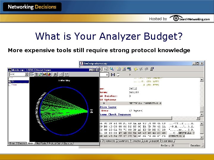 Hosted by Network Analysis Tools Make the Right