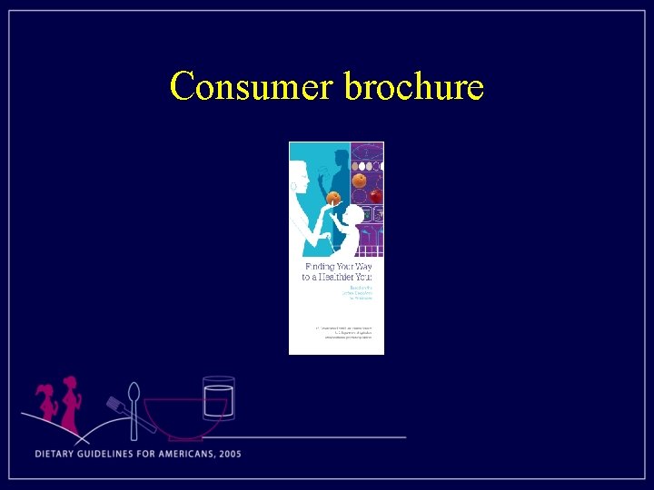 Consumer brochure 