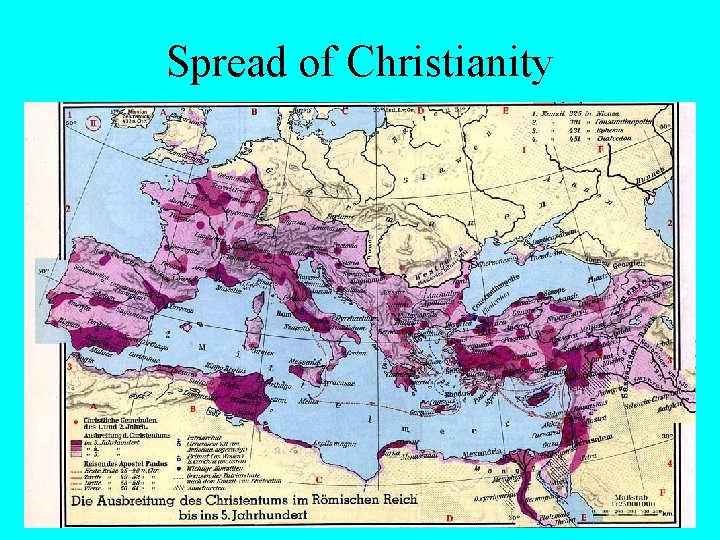 Spread of Christianity 