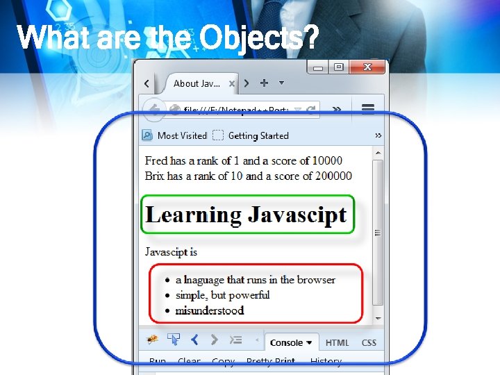 What are the Objects? 
