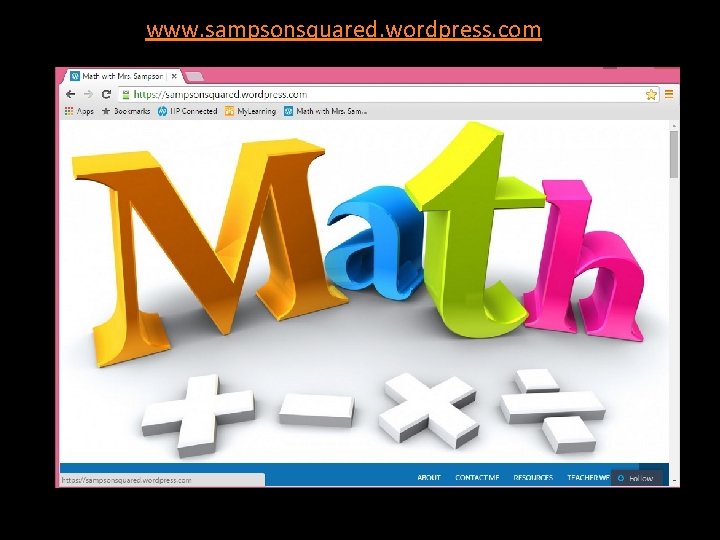 www. sampsonsquared. wordpress. com 