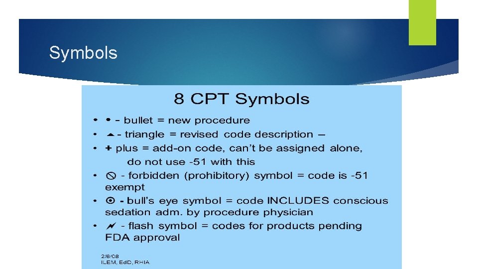 Symbols Symbols