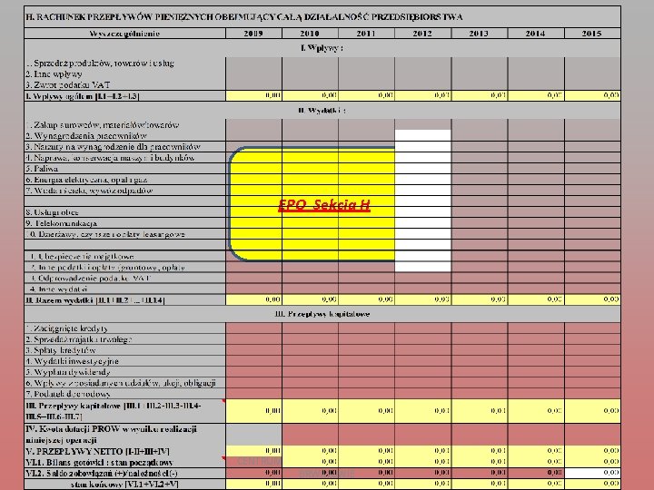 EPO Sekcja H CENTRUM DORADZTWA ROLNICZEGO W BRWINOWIE 74 