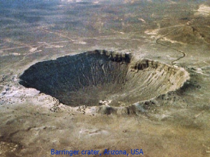 Barringer crater, Arizona, USA 