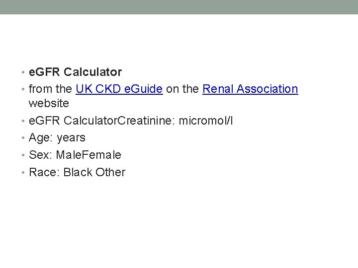 ACUTE KIDNEY INJURY CHRONIC KIDNEY DISEASE Relationship between