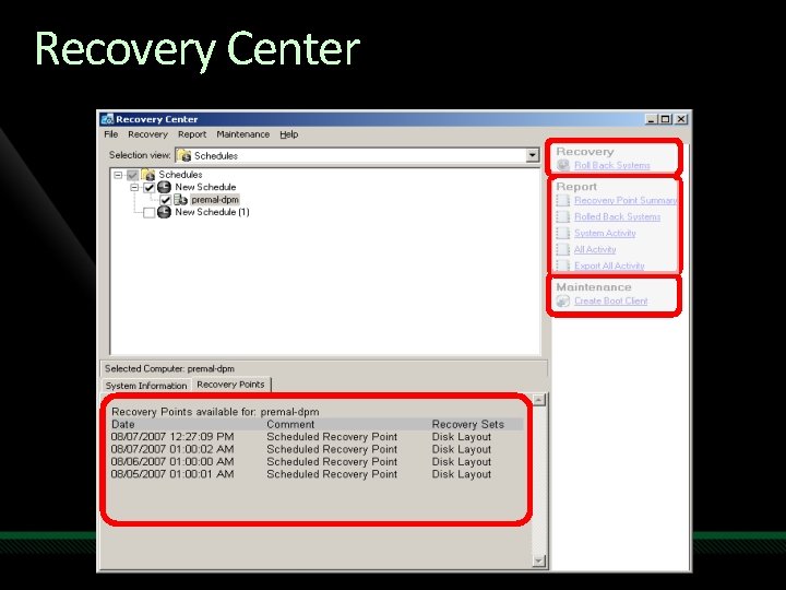 Recovery Center 