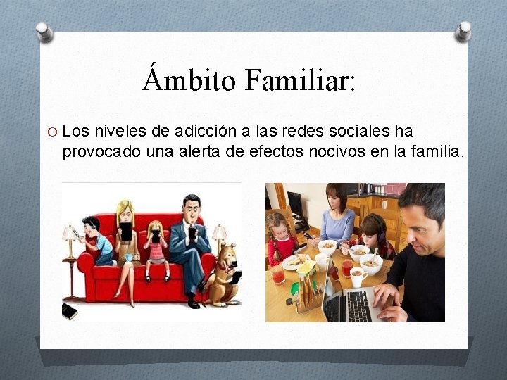 Ámbito Familiar: O Los niveles de adicción a las redes sociales ha provocado una