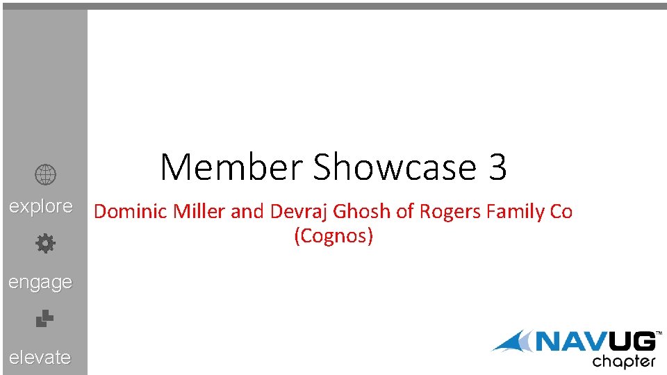 Member Showcase 3 explore Dominic Miller and Devraj Ghosh of Rogers Family Co (Cognos)