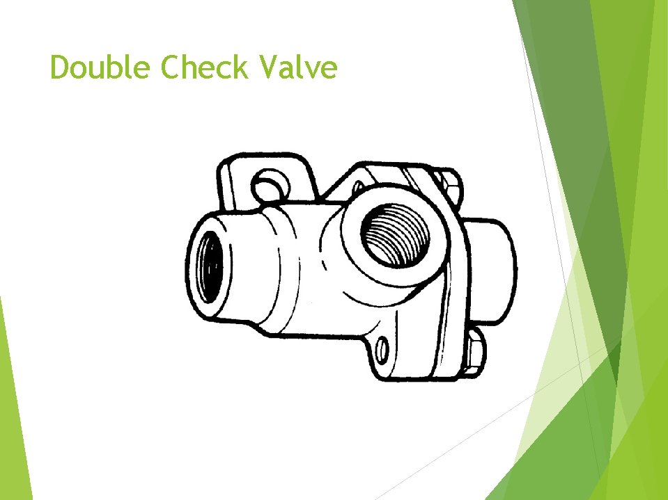 Double Check Valve 