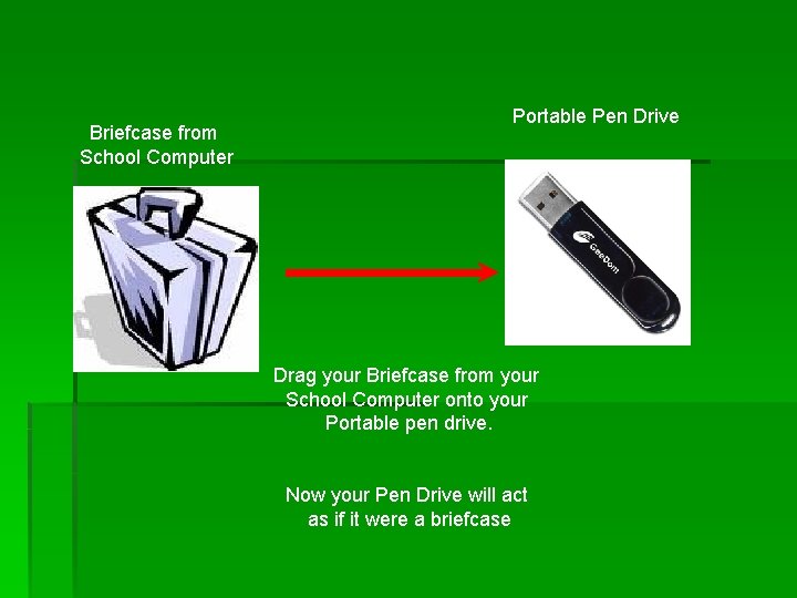 Microsoft Briefcase Visual Representation By Jeff Jackson June