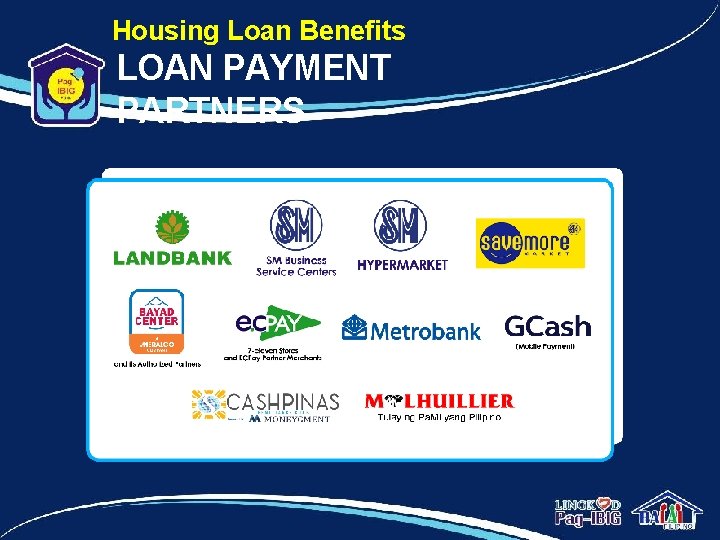 Housing Loan Benefits LOAN PAYMENT PARTNERS 