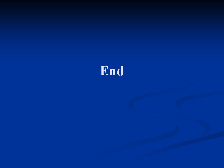 End 