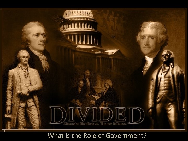 What is the Role of Government? 