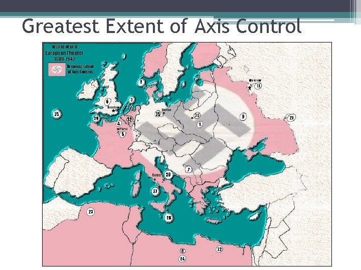 Greatest Extent of Axis Control 