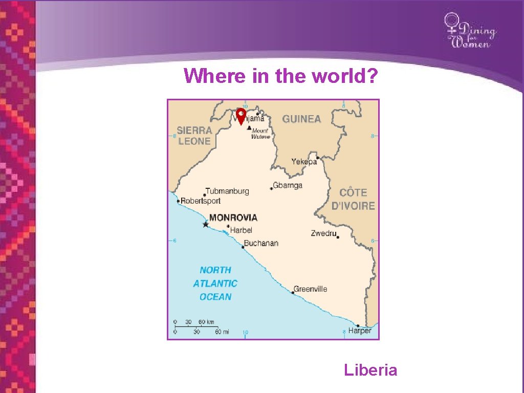Where in the world? Liberia 