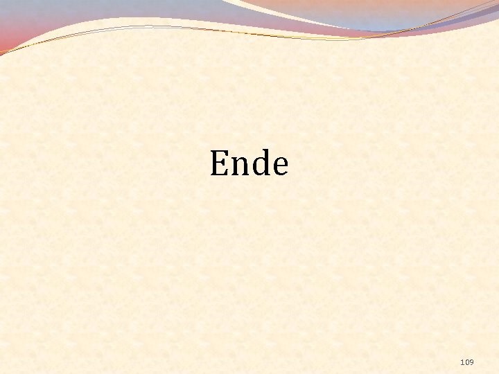 Ende 109 