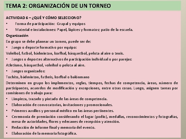 BLOQUE IV EL DEPORTE EDUCATIVO CMO FORMULAR ESTRATEGIAS
