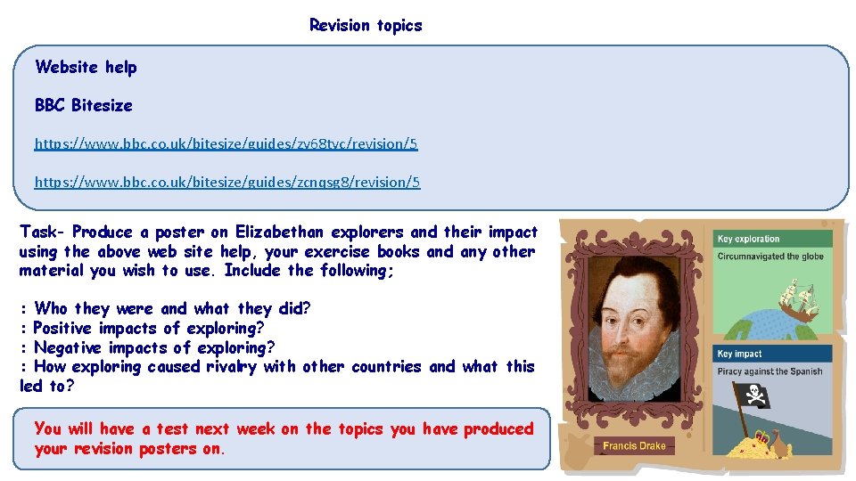 Revision topics Website help BBC Bitesize https: //www. bbc. co. uk/bitesize/guides/zy 68 tyc/revision/5 https: