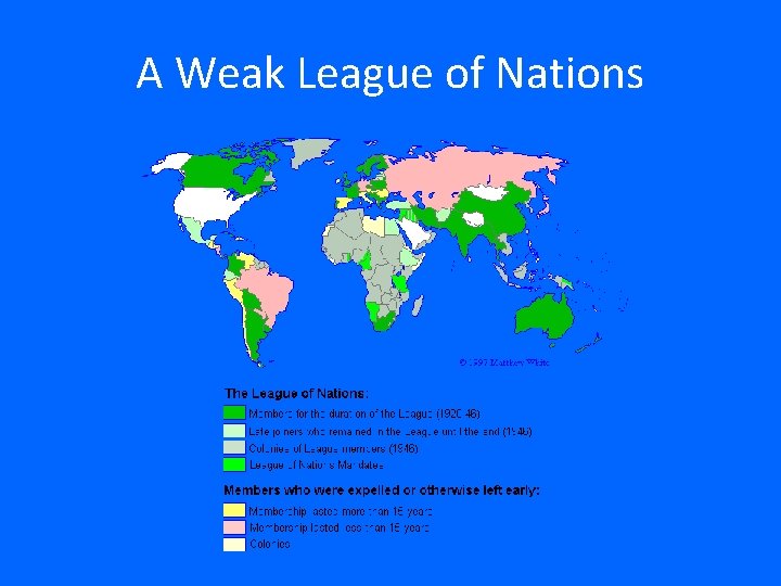 A Weak League of Nations 