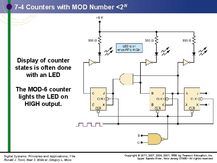 7 -4 Counters with MOD Number <2 N 7 -4 Counters with MOD Number
