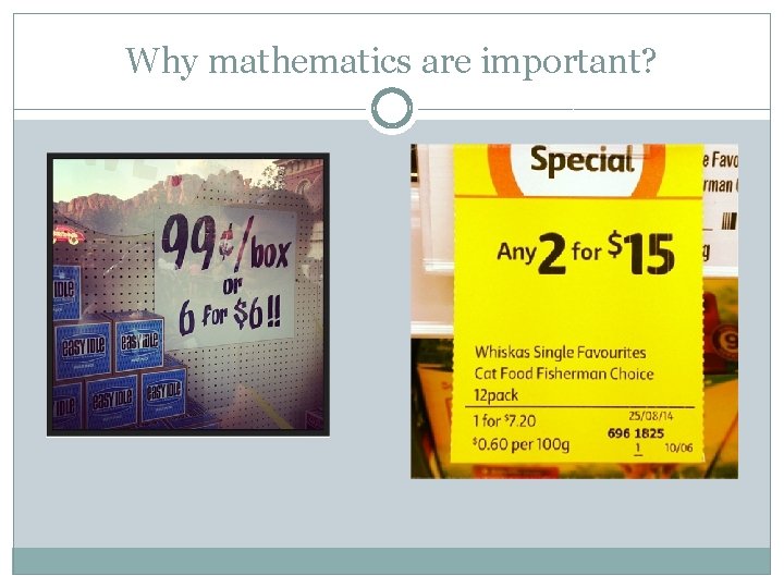 Why mathematics are important? 