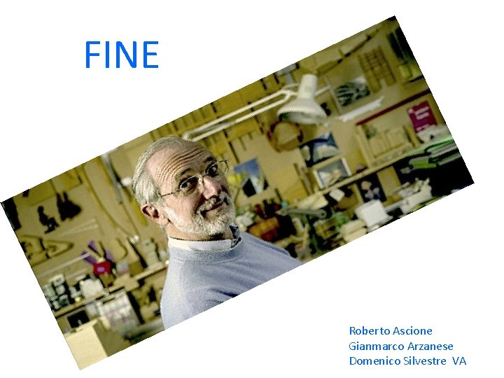 FINE Roberto Ascione Gianmarco Arzanese Domenico Silvestre VA 