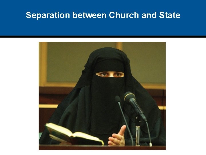 Separation between Church and State 