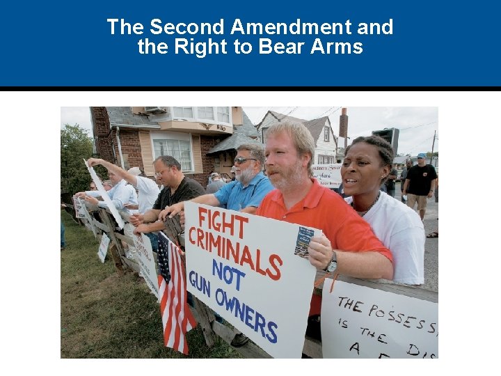 The Second Amendment and the Right to Bear Arms 
