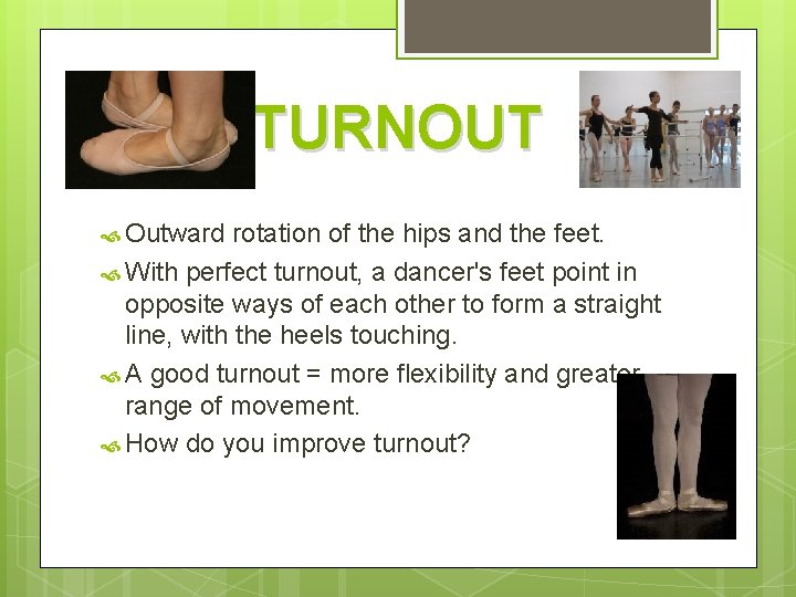 Posture Lesson Objectives Be able to describe good