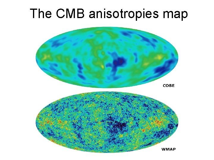 The CMB anisotropies map 