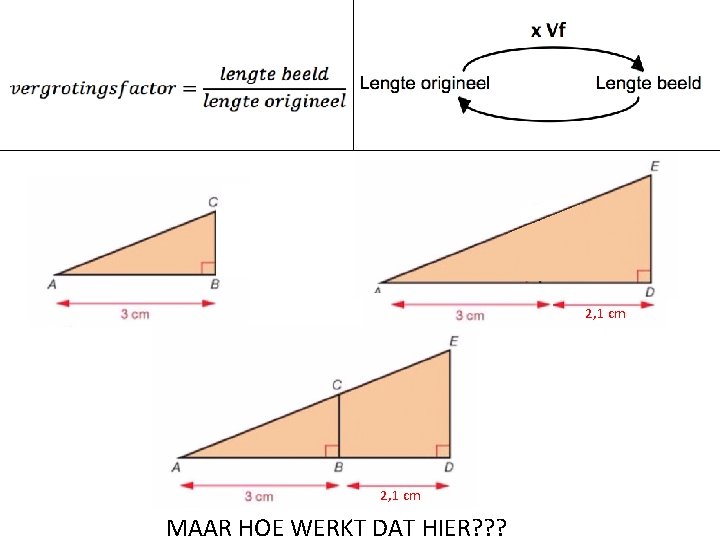 2, 1 cm MAAR HOE WERKT DAT HIER? ? ? 