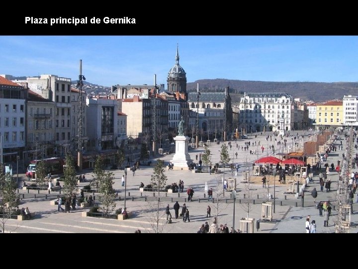 Plaza principal de Gernika 