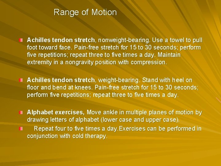 Rehabilitation of Ankle Foot Injuries Chapter 23 Functional