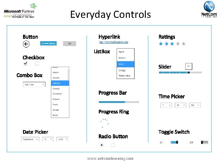 Everyday Controls www. netcomlearning. com 