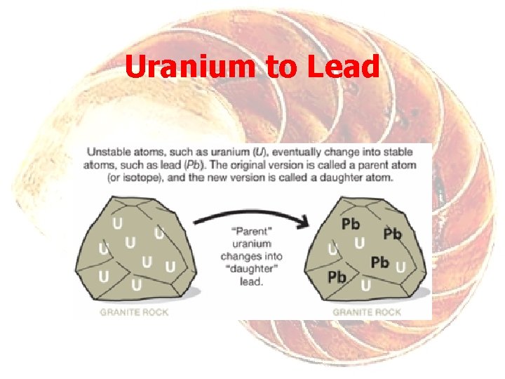 Uranium to Lead 