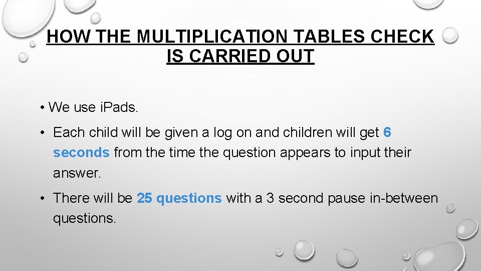 Y 4 MTC MULTIPLICATION TABLES CHECK WHAT IS