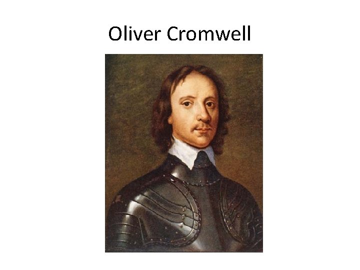 Oliver Cromwell 