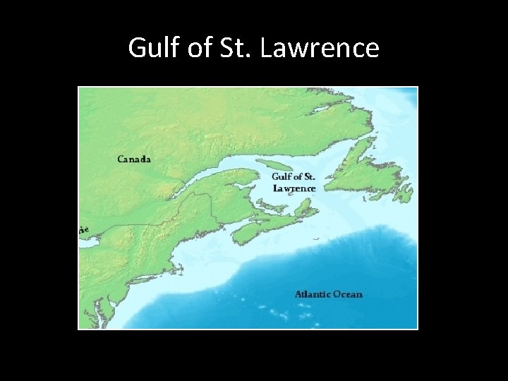 Gulf of St. Lawrence 