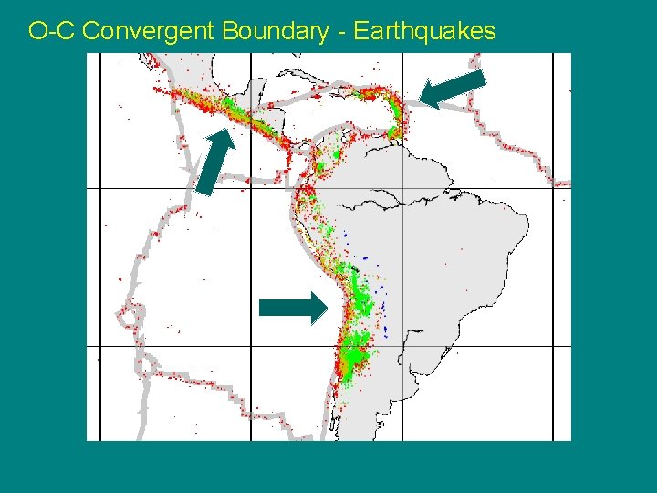 O-C Convergent Boundary - Earthquakes 