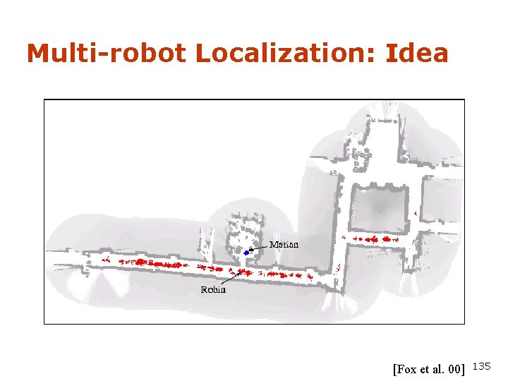 Multi-robot Localization: Idea [Fox et al. 00] 135 