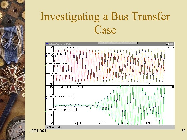 Investigating a Bus Transfer Case 12/24/2021 36 