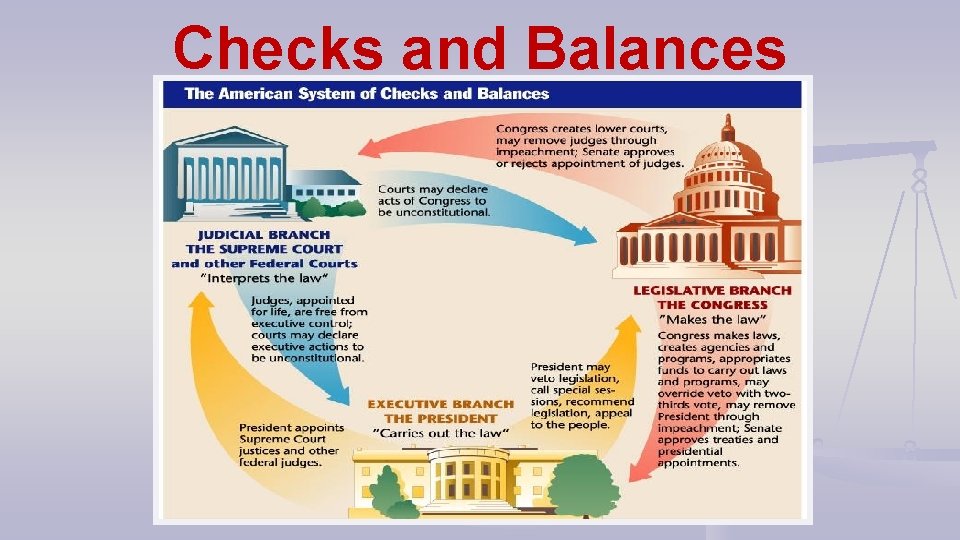 Checks and Balances 
