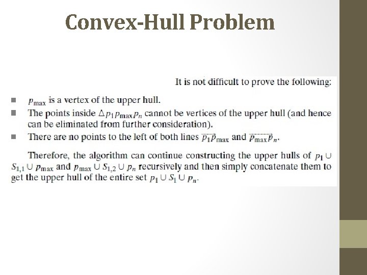 Convex-Hull Problem 
